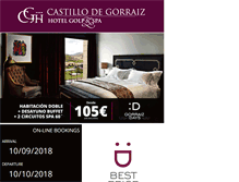 Tablet Screenshot of cghotel.es